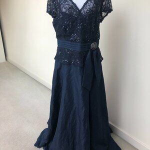 womans formal gown